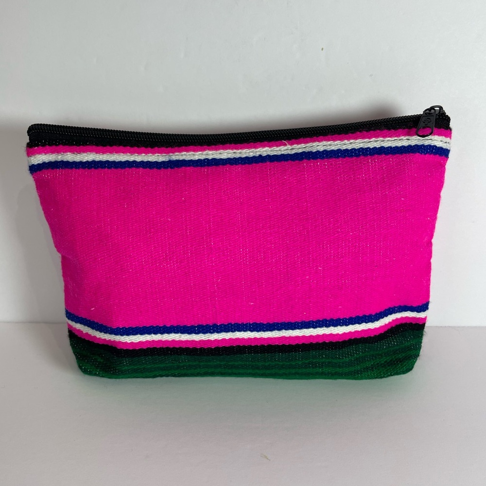 Serape zipper pouch coin purse cosmetic pouch - Picture 2 of 7